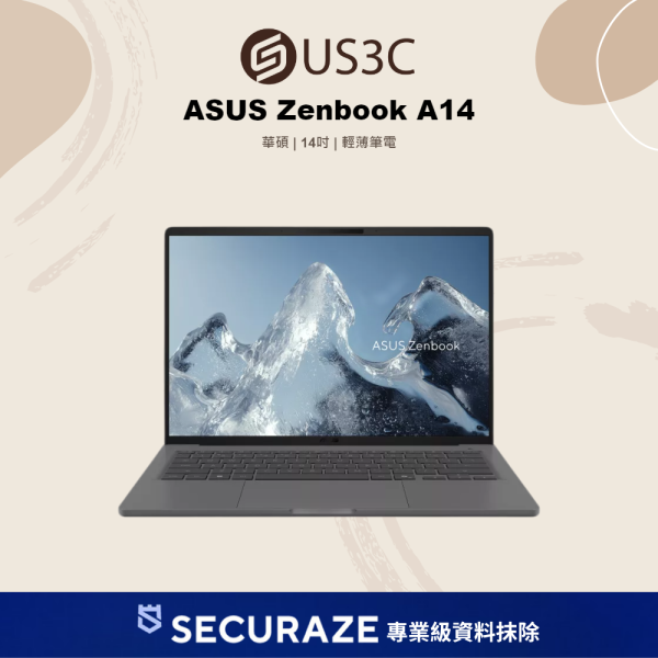 ASUS 華碩 Zenbook A14 UX3407QA-0062G26100 14吋 Snapdragon X1-26-100 16G 1T